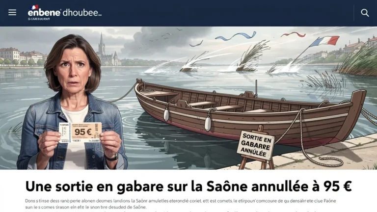J’ai payé 95 € pour une sortie en gabare annulée parce que je n’avais pas vérifié le vent
