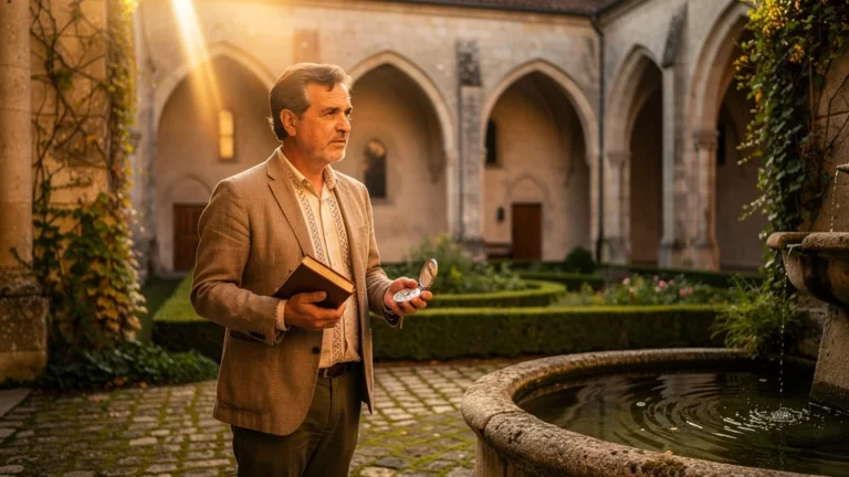 Visite immersive à l'abbaye de Fontenay avec réflexion sur le timing des chambres bourguignonnes